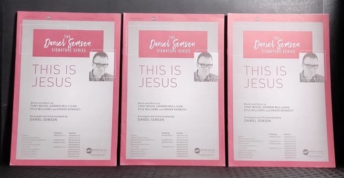 This Is Jesus Daniel Semsen Signature Series SATB 11 Copies Word Music 2020