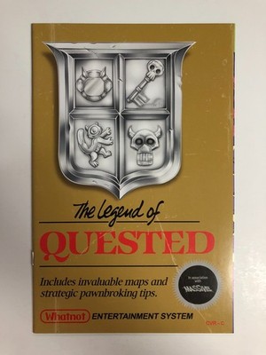 Quested #1 - Video Game Homage Variant - 2022 - Whatnot Publishing