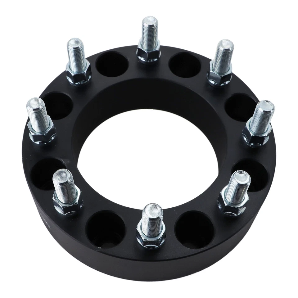 2x 2 inch 8x170 Wheel Spacers 14x1.5 For Ford F-250 F-350 Super Duty Excursion Foto 4 de 4