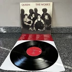 LP VINYL RECORD QUEEN ALBUM THE WORKS EMI WORK 1 UK 1ST PRESS 1984 EX/EX