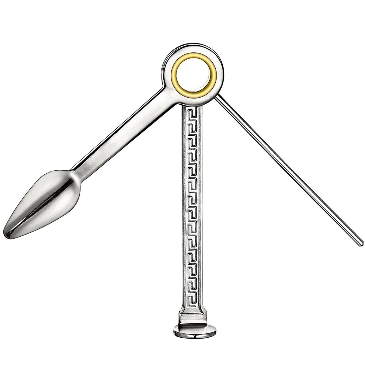 instrument for pressing down tobacco 100% Authentic Czech Stainless Steel 3 in 1 Pipe Tool 1 Count (Pack of 1)