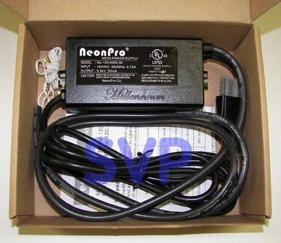 NeonPro ME-120-9000-30 NEON SIGN POWER SUPPLY TRANSFORMER - NEW, UL Listed