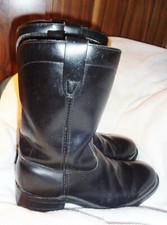 Men's Laredo Western Cowboy Boots Black Sz 7 Oil Proof Neoprene Biltrite&nbsp;