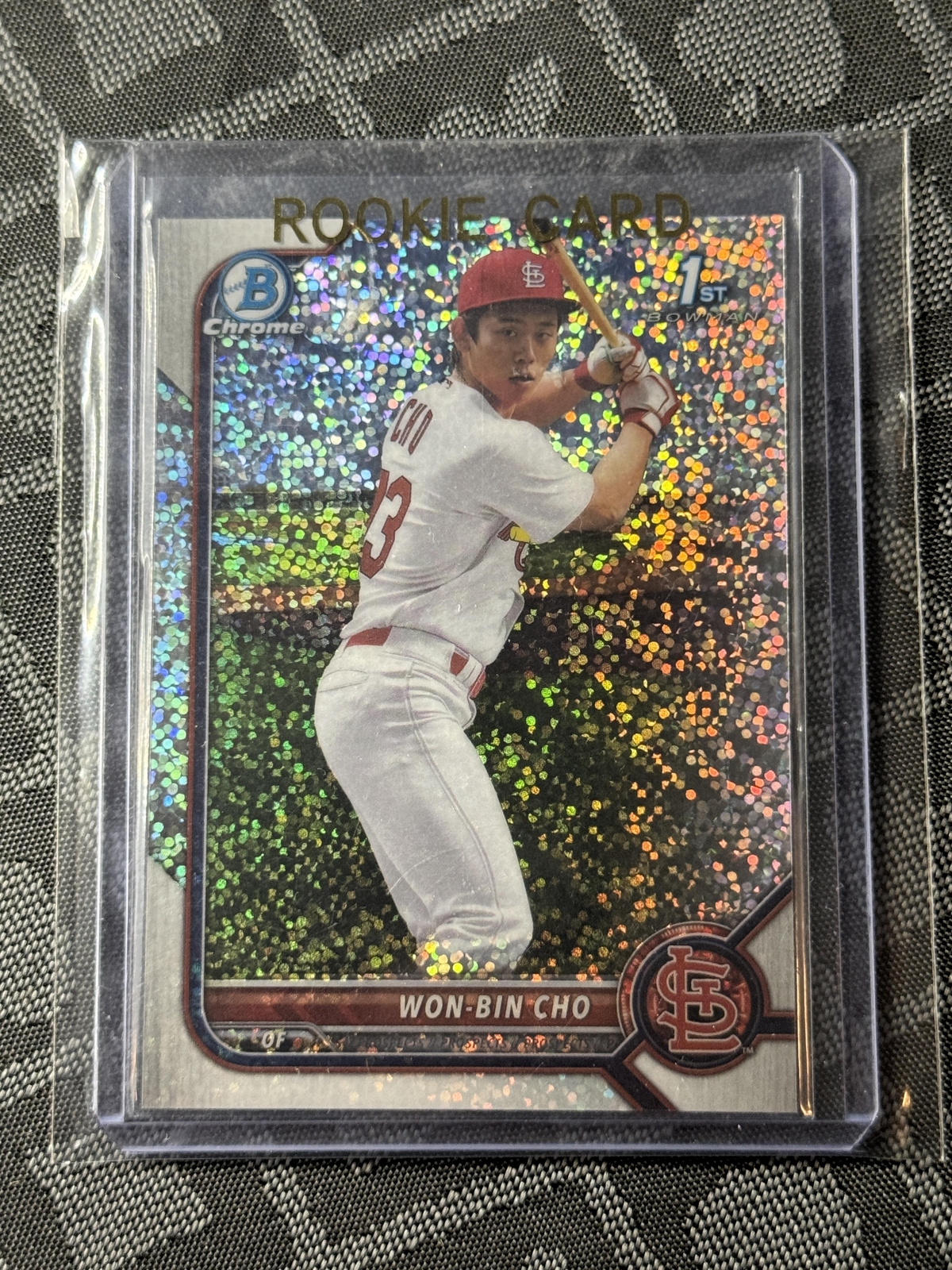 2022 Bowman Chrome #BCP-154 Won-Bin Cho Prospects Speckle Refractor #/299