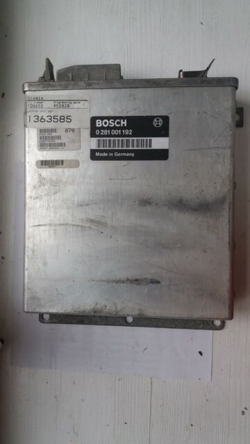 ECU Bosch 0281001192 0 281 001 192 Scania 1391102 Scania 1391099