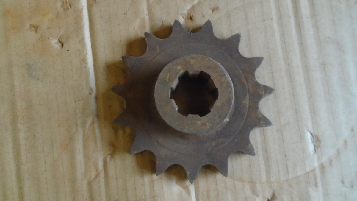 Howard Rotavator 15 Tooth Chain Sprocket Gear 6 Spline 65889 | eBay UK