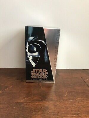 Star Wars Trilogy Special Edition Widescreen VHS Box Set Silver Platinum 1997 | eBay