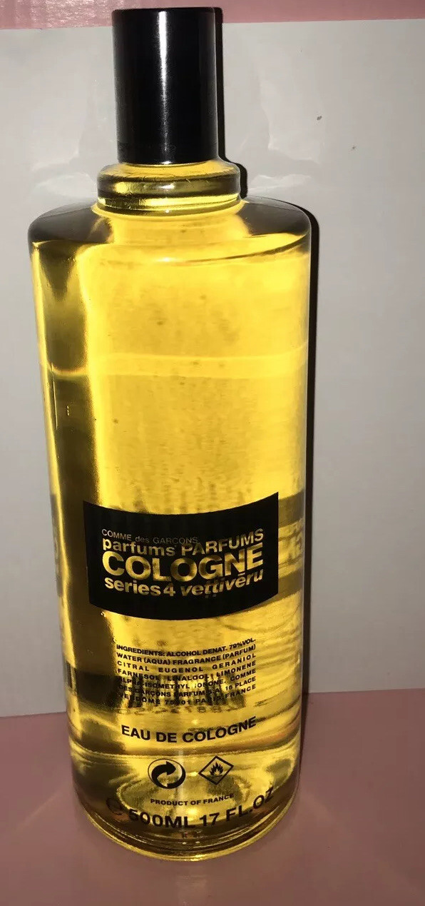 Comme des Garcons Cologne Series 4 Vettiveru 500 ml Spash Bottle ~HTF  BOXLESS | eBay