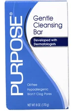 Purpose Gentle Cleansing Face Bar Soap Hypoallergenic For Sensitive Skin 6 Ounce