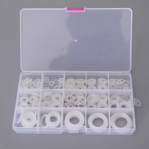 250pcs White Nylon Washer O Ring Assortment Hydraulic Plumbing Gasket Seal Set Ebay