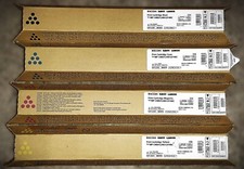 Genuine Set of 4 Ricoh 842473/74/75/76 CMYK Type MP C400/240 LD140C Toners
