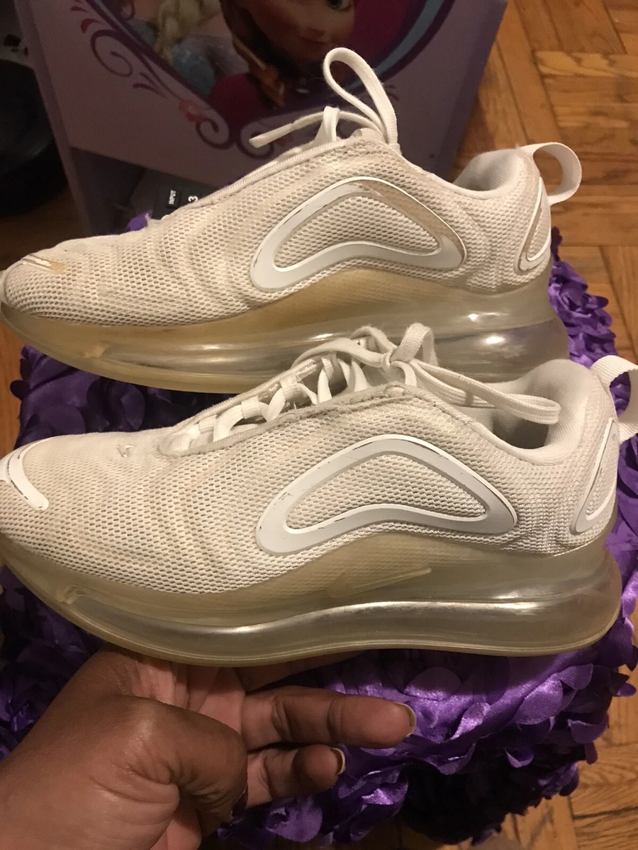nike air max 97 WHITE BOY OR GIRL KIDS SIZE 2.5 USED