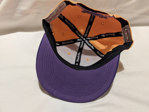Los Angeles Lakers Mitchell & Ness NBA Hardwood Classics cap, One Size - Picture 8 of 8