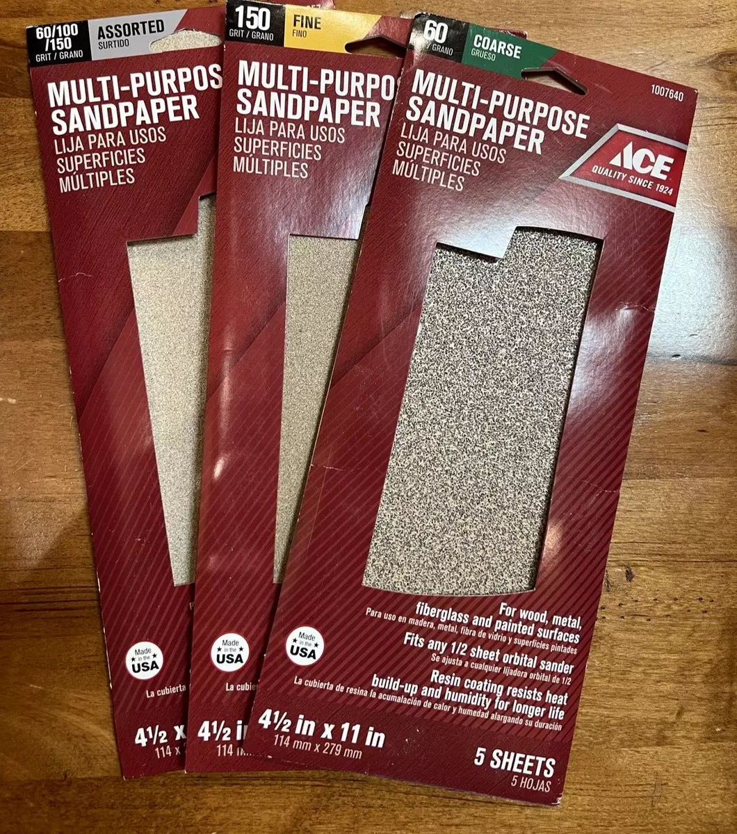 1 online grit sandpaper