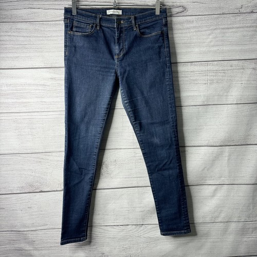 Banana Republic Blue Jeans SKINNY Cotton Blend Dark Wash Women's size 29 PETITE