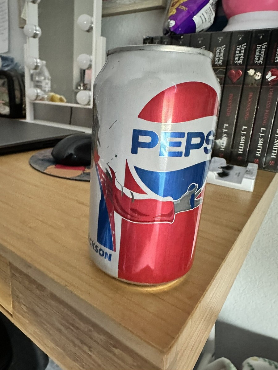 Michael Jackson Pepsi Can 2018 Limited Edition. White Can. Never
