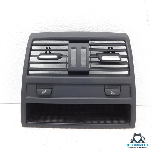 11-16 BMW 535i xDrive F10 Rear Center Console Storage Compartment w/ Vents OEM - 第 1/10 張圖片