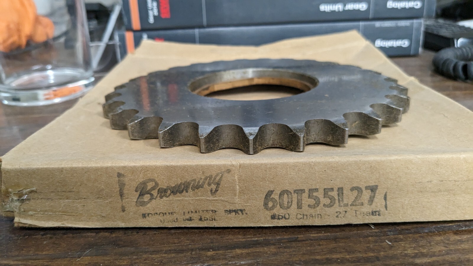 NOS BROWNING 60T55L27 Torque Limiter Sprocket eBay