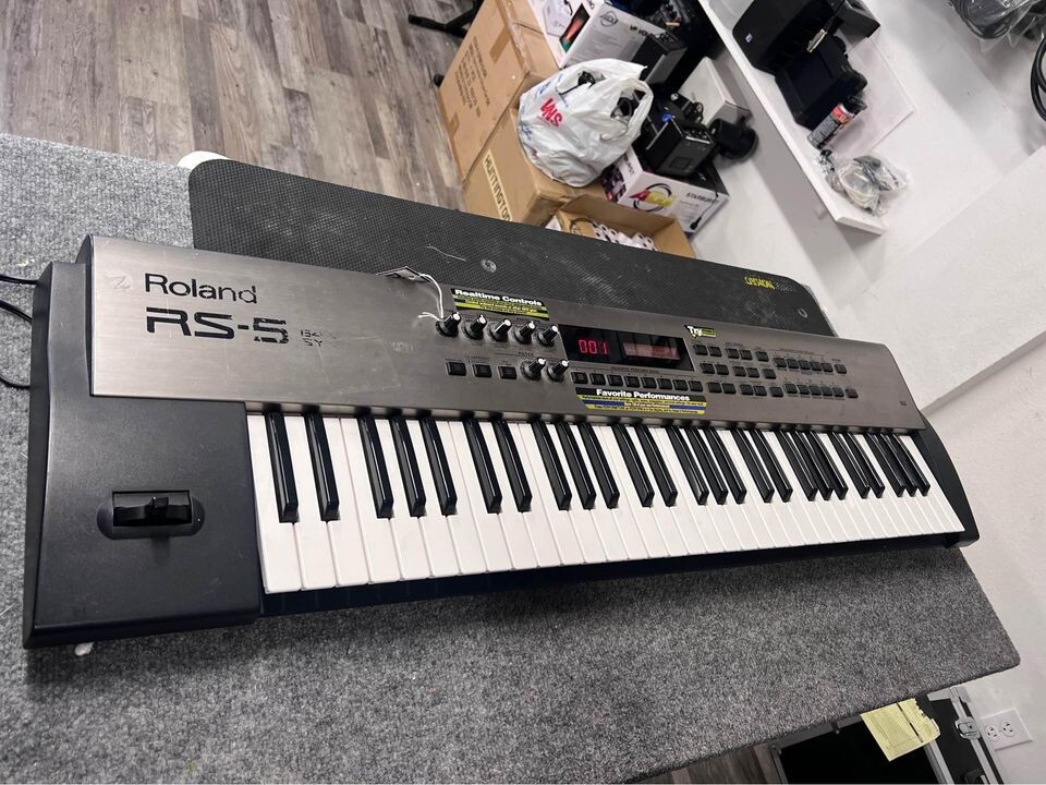 Roland Rs-5 Keyboard Roland RS-Series 64-Voice Synthesizer | eBay