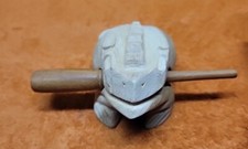 W  Wooden Frog Handcraft Wood Toy Musical Instrument Natural Frog Sound