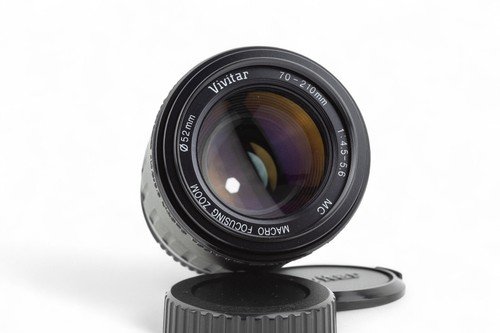 Vivitar 70-210mm 1:4.5-5.6 Macro Focusing Zoom MC obiettivo lens Contax Yashica - Imagen 2 de 8