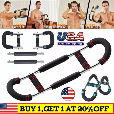 Shaker Twister Arm Trainer, Avira Workout Equipment, Adjustable Chest Expander!!