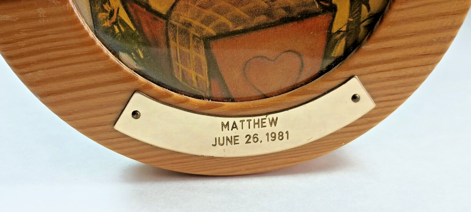 1981 EDLE Hummel Baby in Crib Pull String Music Box, Made in West ...