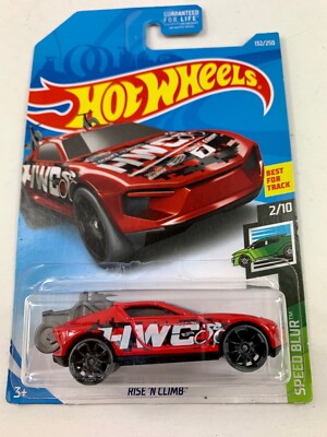 Hot Wheels Rise  N Climb Speed Blur 2/10 132/250. T18