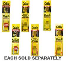 Cablz Retenedor de gafas de silicona, ligero, duradero, no ajustable, neón, 41 c