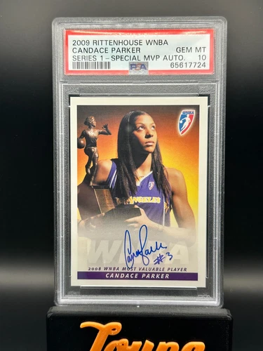 2009 Rittenhouse WNBA Candace Parker Series 1 MVP Auto RARE POP 2!