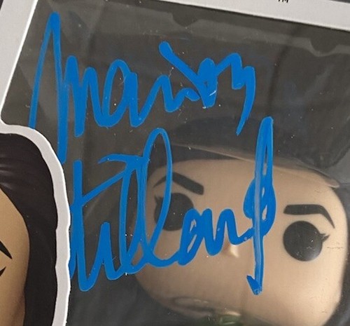 Marion Cotillard FIRMATO Talia Al Ghul Funko Pop! #475 Batman attrice con JSA COA - Foto 9 di 9