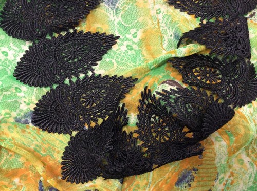 Hardy'sTextile Ribbon,Embroidered,Vintage,Wedding dress,sewing craft Lace Trim - Foto 64 di 234