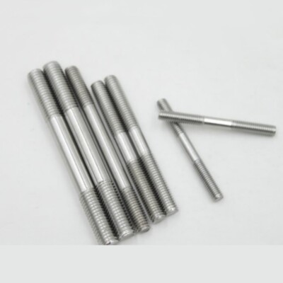 Double Threaded End Bolt Screw Dual Thread Stud Axle Rod M3M4M5M6M8M10M12M16