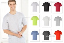 Bayside USA-Made Men's Short Sleeve T-Shirt with a Pocket S-4XL - 7100