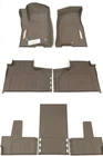 2021-2026 GMC Yukon Front 2nd & 3rd Row Premium All Weather Floor Liners TEAK OE