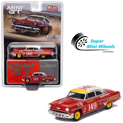 Mini GT 1:64 1954 Lincoln Capri #149 Carrera Panamericana Class