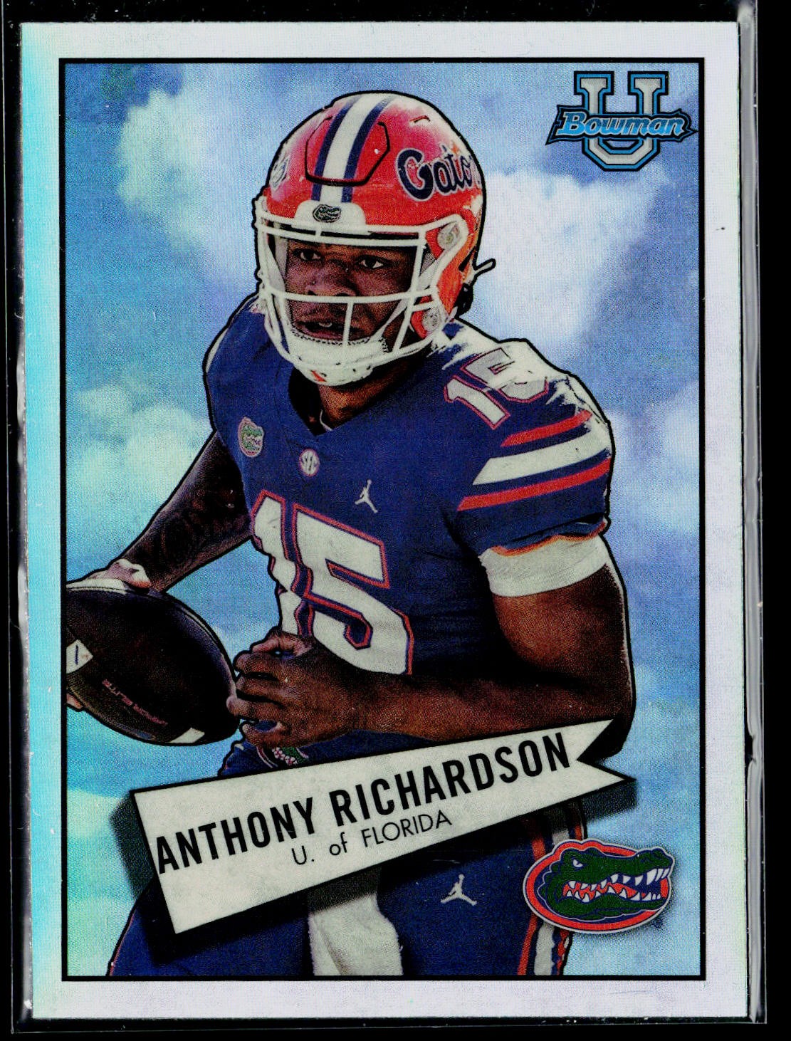 2022 Bowman University Chrome #52BF-6 Anthony Richardson Florida 1952 Bowman