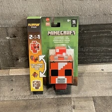 Minecraft Flippin' Figs Figures Collection, 2-in-1 Fidget Play