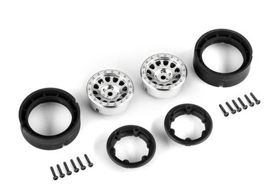 TRAXXAS TRX-4M / TRX4M Räder 1.0, Method Race Wheels 105 Beadlock (satin chrome)