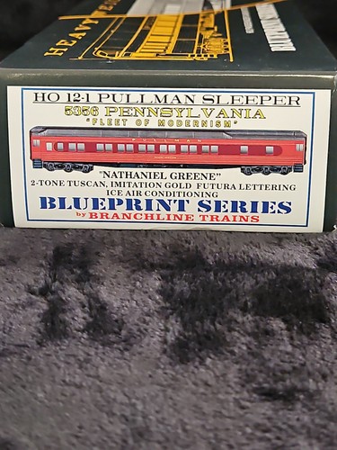 Branchline HO 12-1 Pullman Dormitorio 5346 Pennsylvania Mdrn "NATHANIEL GREENE" NUEVO EN CAJA | Condition: New