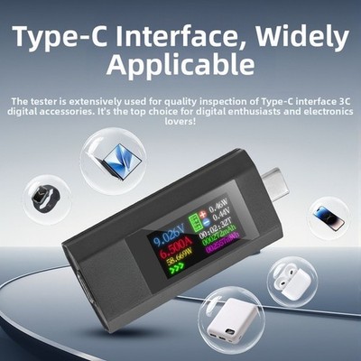 Voltage Current Measurement Device Bidirectional for Type C for CHARGER 430V