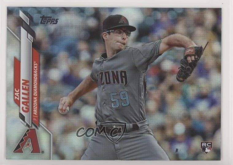 2020 Topps Rainbow Foil Zac Gallen #207 ut4