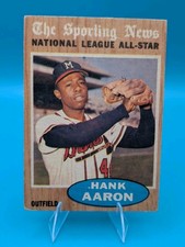 1962 Topps - All-Star Hank Aaron #394 All-Star