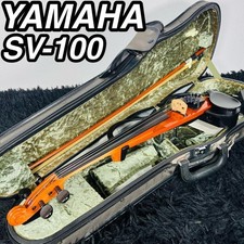 Yamaha SV-100 Silent Violin Violin Stringed Instrument Good Condition With Case