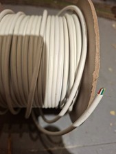 model railway layout wire half roll in white
