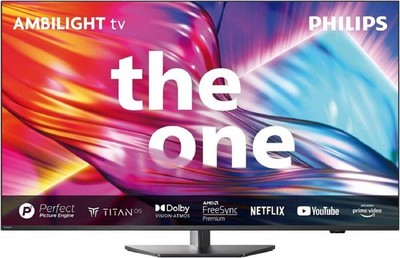 Philips The One 55PUS8909, 4K-Fernseher, LED, HDR, 55 Zoll/138cm, Smart TV