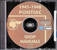 Pontiac Reparaturhandbuch Auf CD 1941 1942 1946 1947 1948 Streamliner Torpedo
