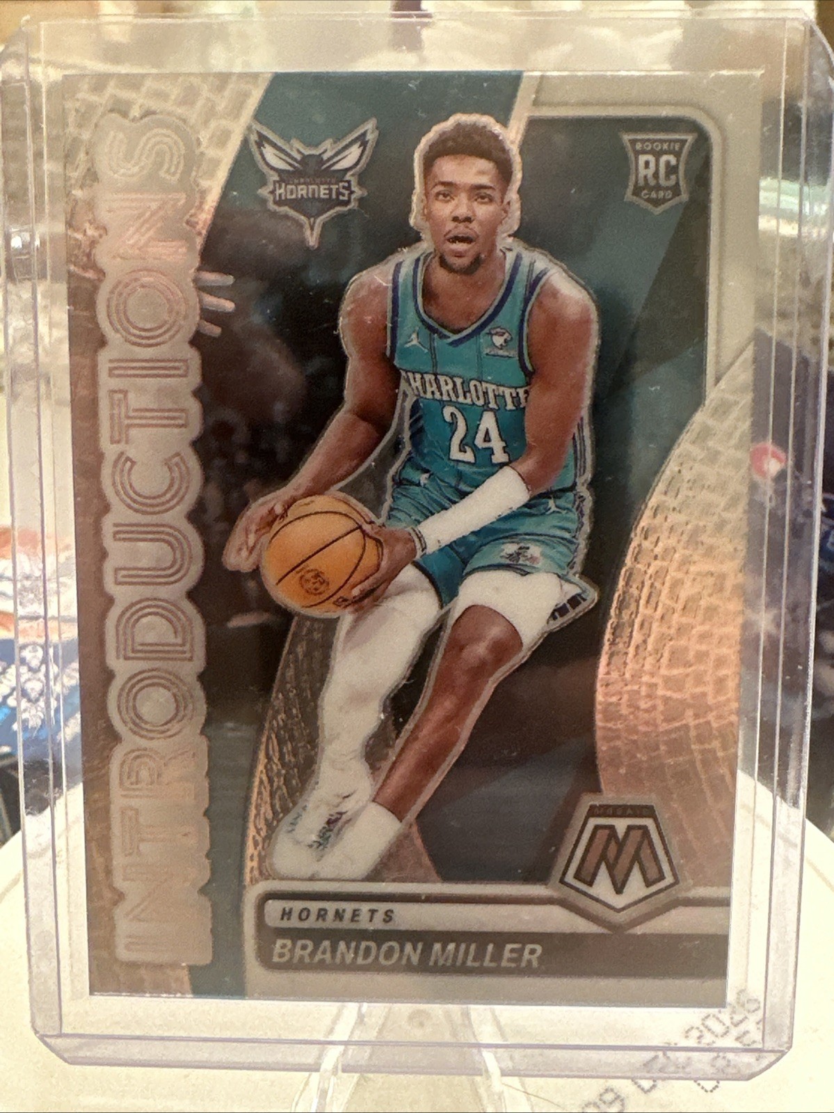 2023-24 Panini Mosaic - Introductions Brandon Miller #13 (RC)