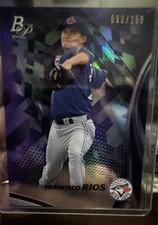 2017 Bowman Platinum - Top Prospects Francisco Rios #TP-FRI Purple /250 (RC)
