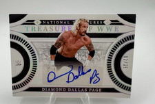 2024 Panini National Treasures WWE DIAMOND DALLAS PAGE Auto /25 On-Card Legend